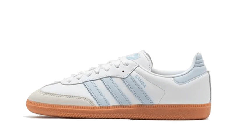 Adidas Samba OG White Halo Blue Gum