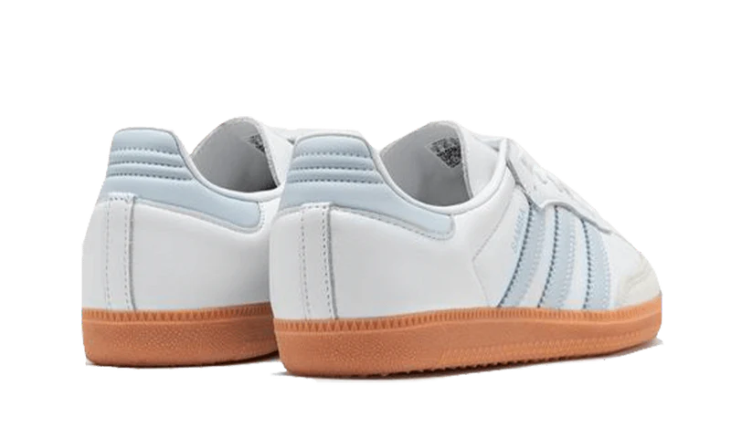 Adidas Samba OG White Halo Blue Gum