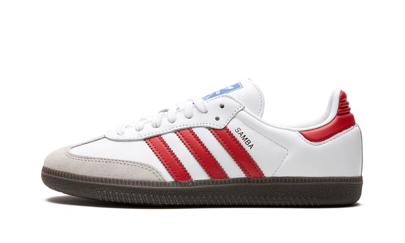 Adidas Samba OG White Better Scarlet