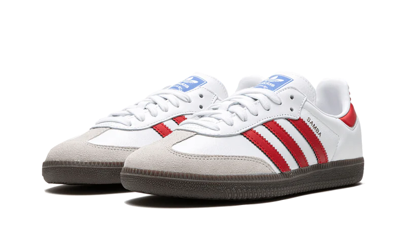 Adidas Samba OG White Better Scarlet