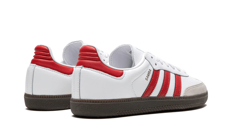 Adidas Samba OG White Better Scarlet