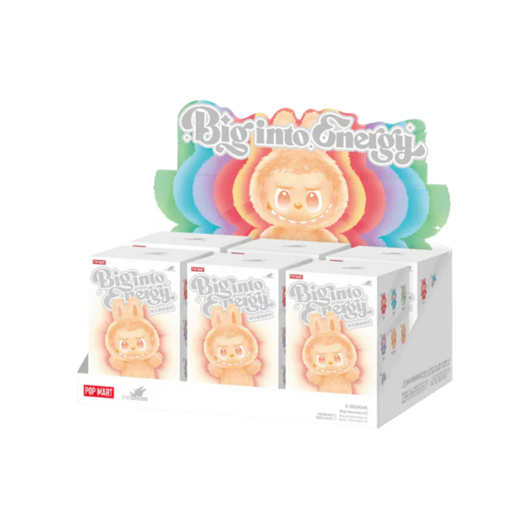 POP MART labubu The big into Energy 6個 Labubu Pop Mart Labubu The Monsters Big into Energy Series Vinyl