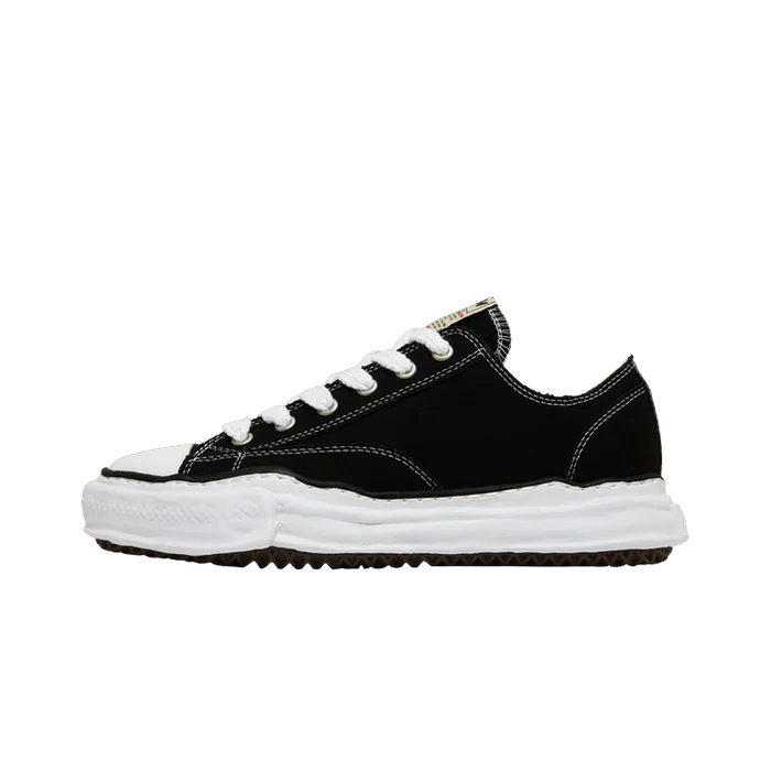 Maison Mihara Yasuhiro Peterson OG Sole Canvas Low Black