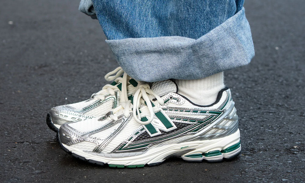 New Balance 1906r Silver Metallic Nightwatch Green
