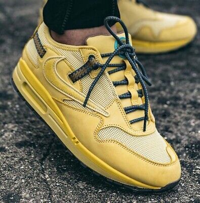 Nike Air Max 1 Travis Scott Cactus Jack Saturn Gold