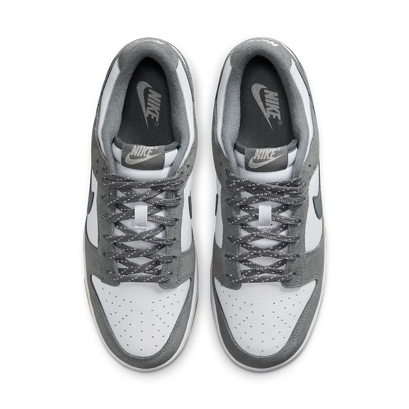 Nike Dunk Low Smoke Grey Gum 3m Swoosh