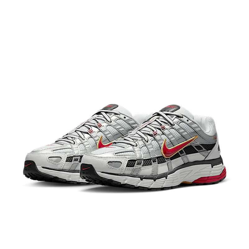 Nike P-6000 White Gold Red