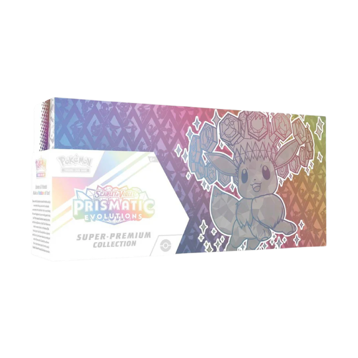 Pokémon Scarlet & Violet Prismatic Evolutions Super Premium Collection
