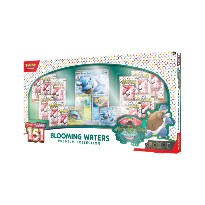 Pokémon Scarlet & Violet 151 Blooming Waters Premium Collection Box