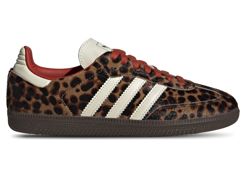 Adidas Samba Preloved Red Leopard