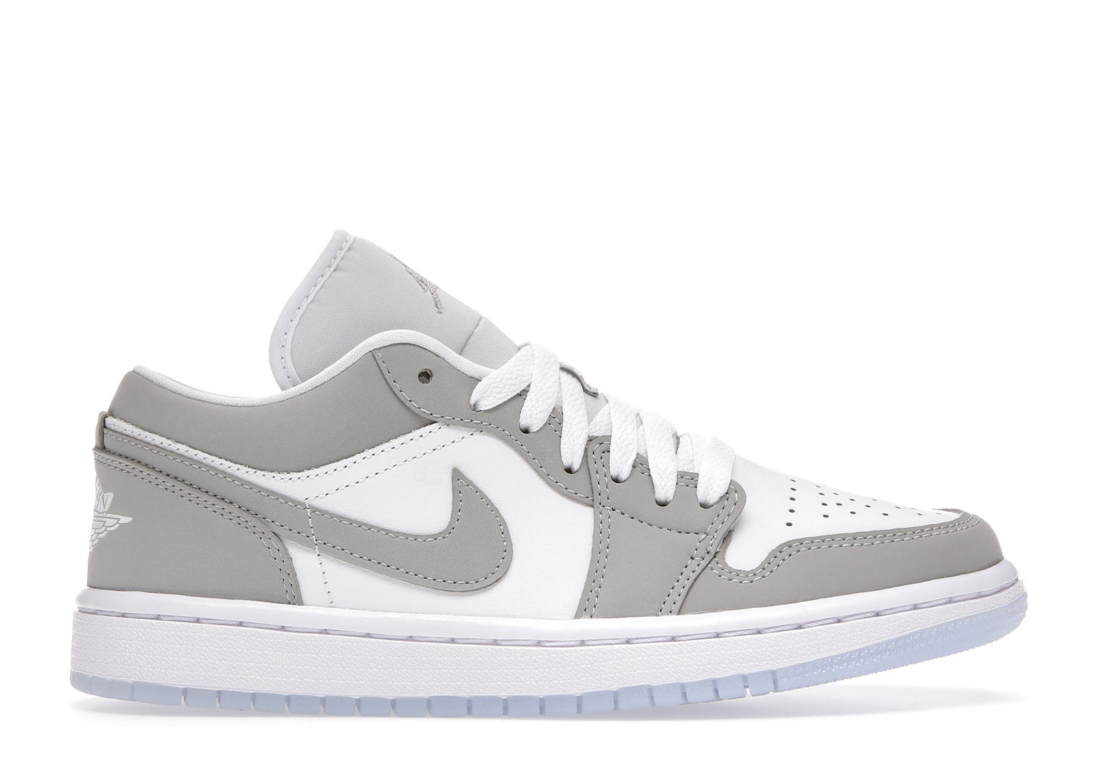 jordan 1 low wolf grey (women's)