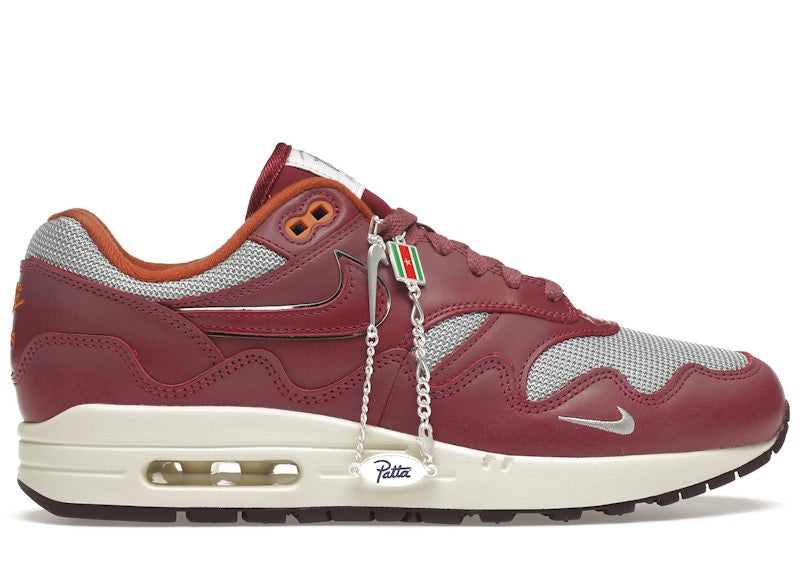 Nike Air Max 1 Patta Waves Rush Maroon