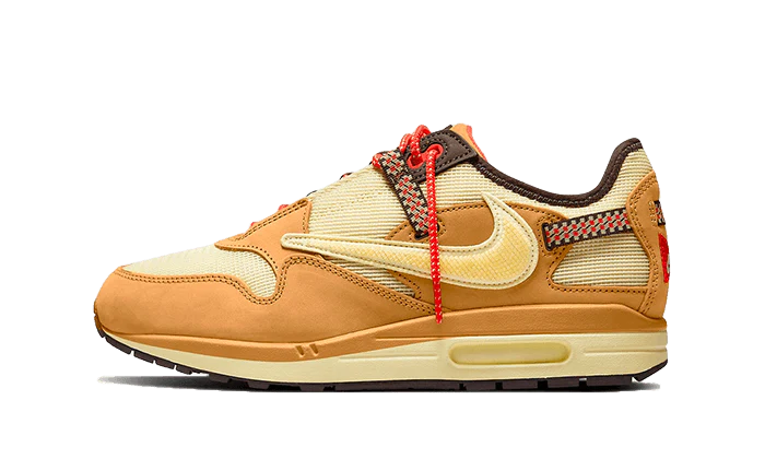Nike Air Max 1 Travis Scott Cactus Jack Wheat Lemon