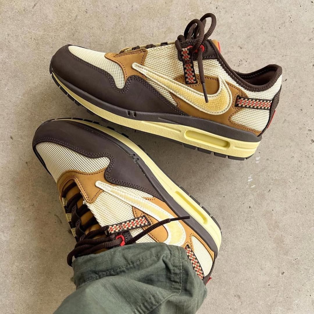 Nike Air Max 1 Travis Scott Cactus Jack Baroque Brown
